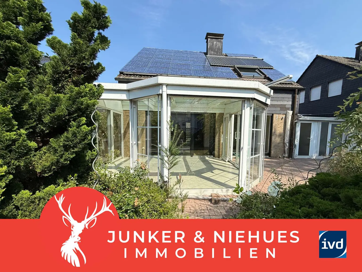 Familientraum in Ubbedissen – 4 Zimmer, Wintergarten & liebevoller Garten