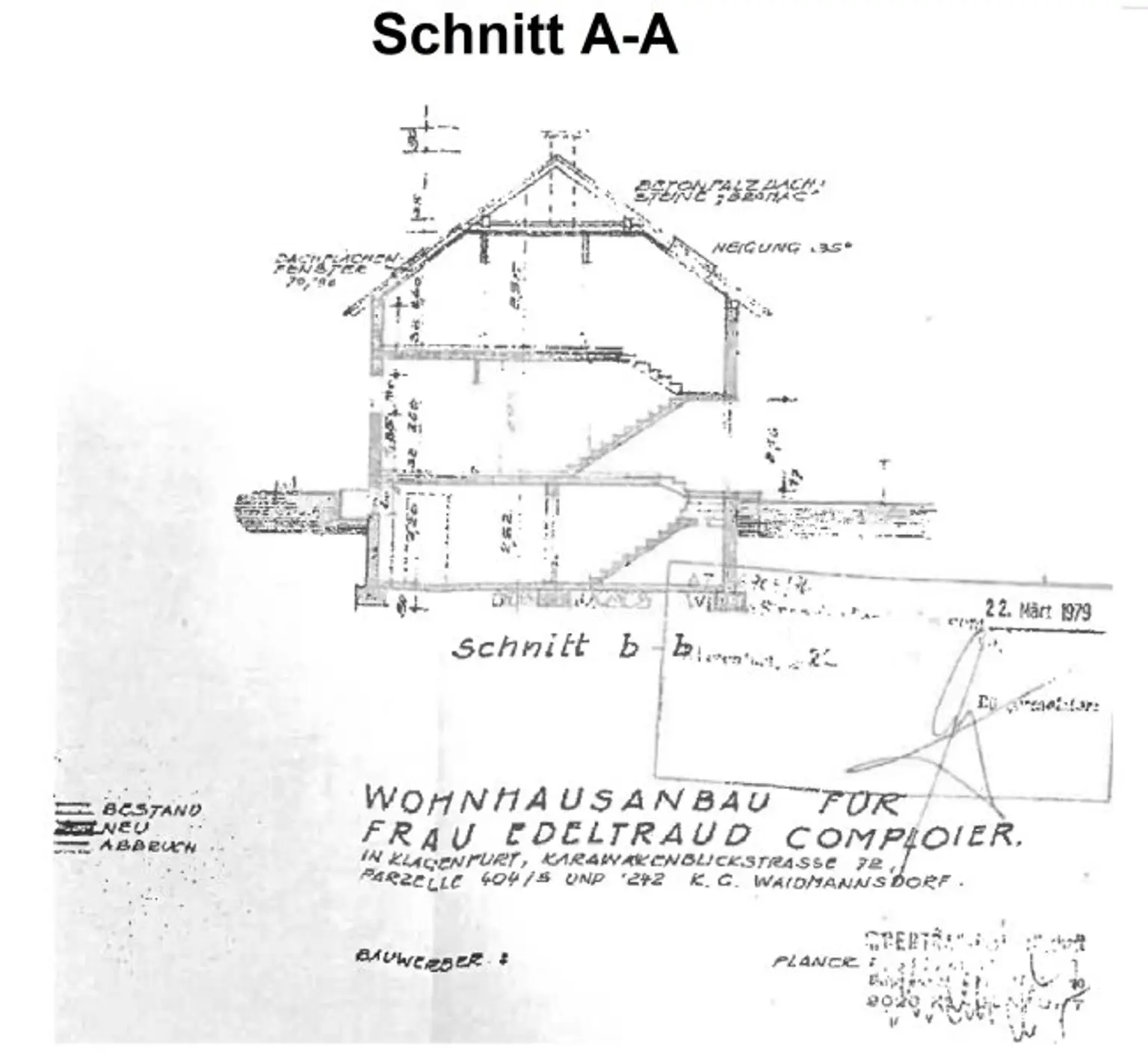 WAIDMANNSDORF  -  Sanierungsbedürftiges Haus in Aussichtslage!