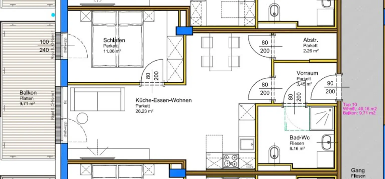 ERSTBEZUG - NEUBAU - Wunderschöne Wohnungen mit eigenem Tiefgaragenplatz im Stadtteil Neustadt