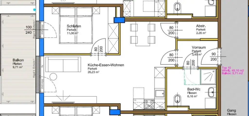 ERSTBEZUG - NEUBAU - Wunderschöne Wohnungen mit eigenem Tiefgaragenplatz im Stadtteil Neustadt