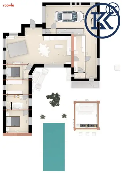 Grundriss Haus 1 OG