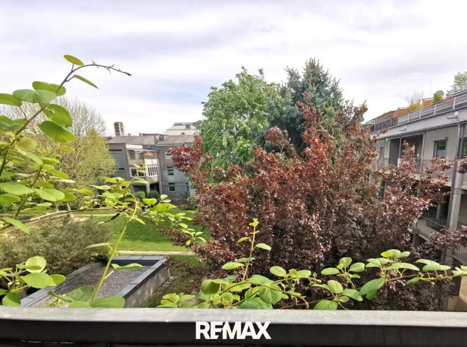 Ausblick Balkon Untergeschoss
