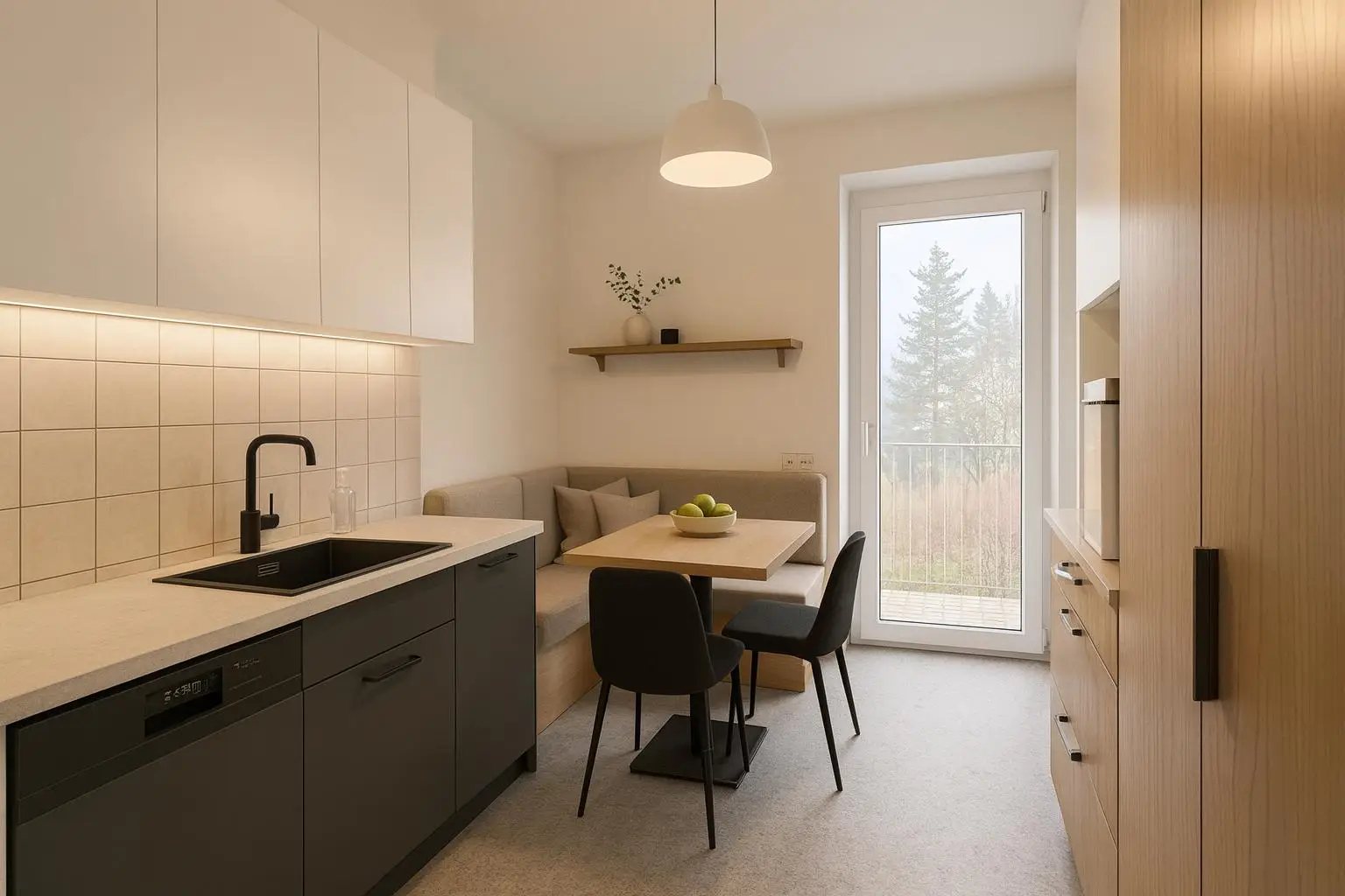 Einrichtungsbeispiel Küche