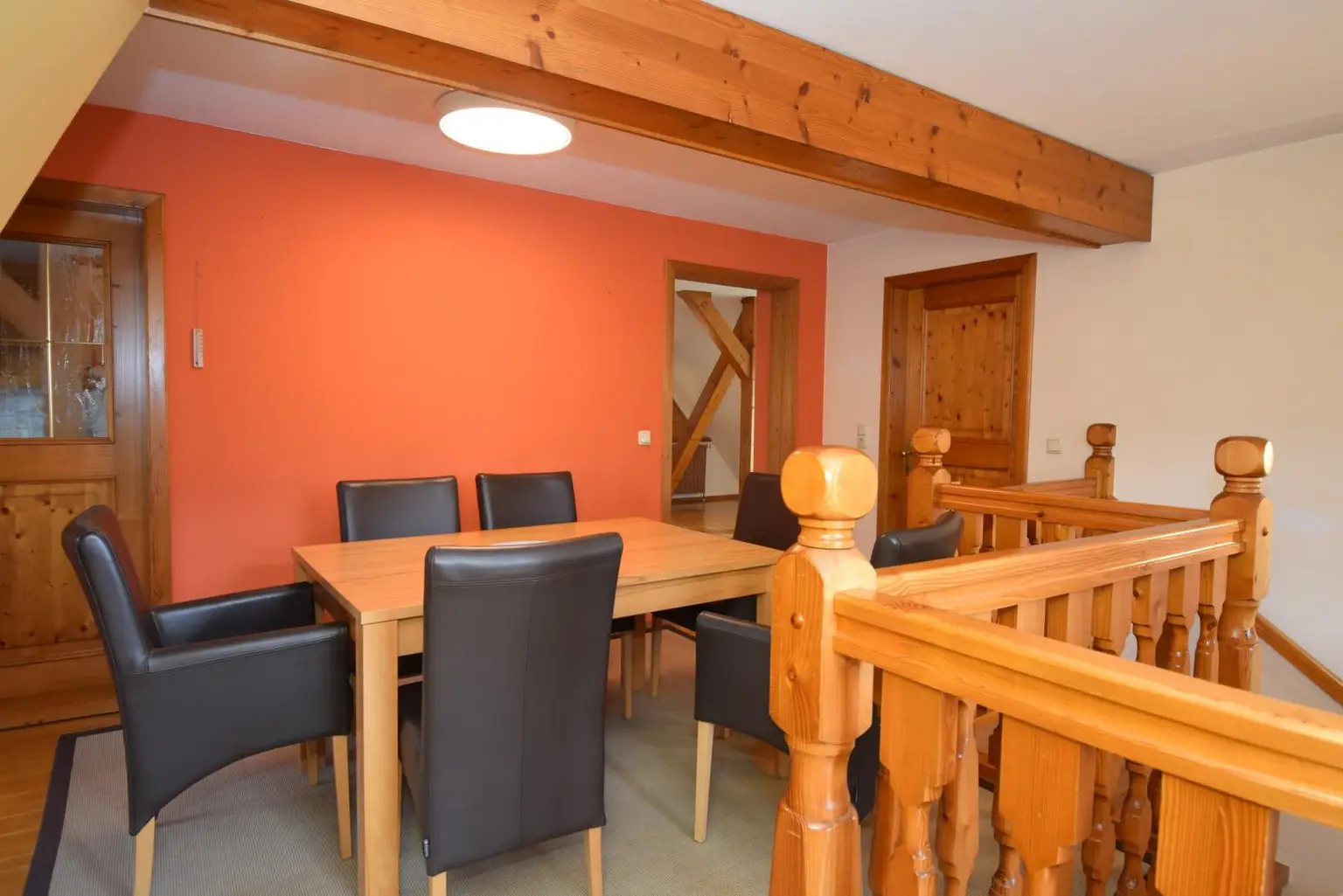 Essbereich im Obergeschoß