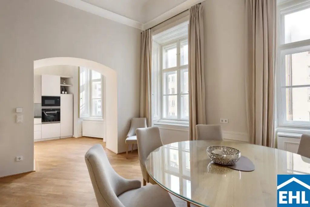 Vollmöblierte Altbauwohnung im Herzen der Wiener Innenstadt