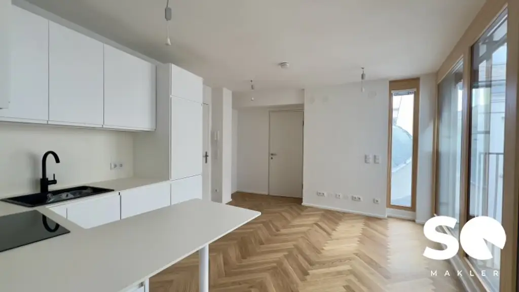 # SQ - EXKLUSIVE DACHGESCHOSSWOHNUNG IN 1030 WIEN - SEIDLGASSE - 2 ZIMMER und TERRASSE - TOP 14