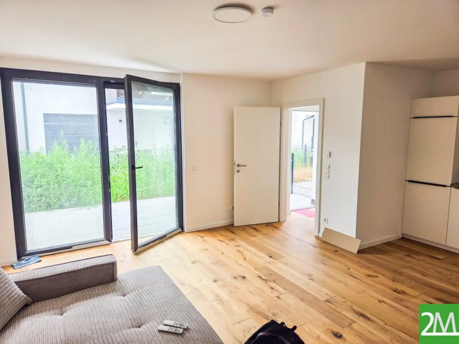 Charmante 1-Zimmer-Gartenwohnung mit separatem Schlafbereich in ruhiger Lage