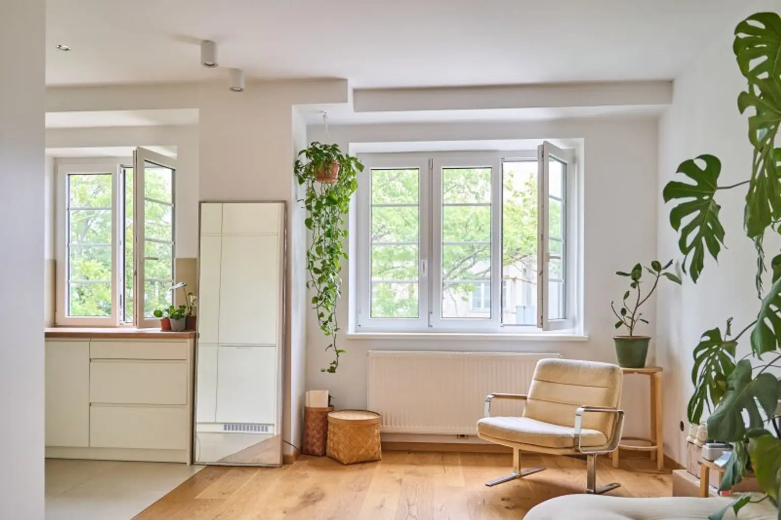 Idealer Grundriss und Hofruhelage - Schöne 2 Zimmerwohnung nahe Familienplatz!