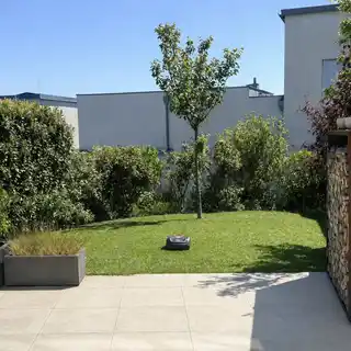 Terrasse mit Garten Süden