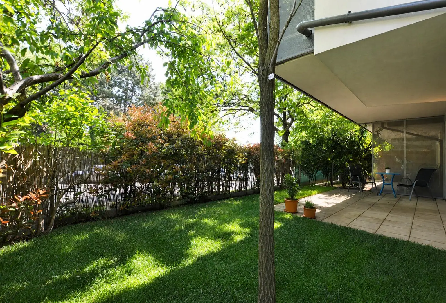 Garten mit Terrasse