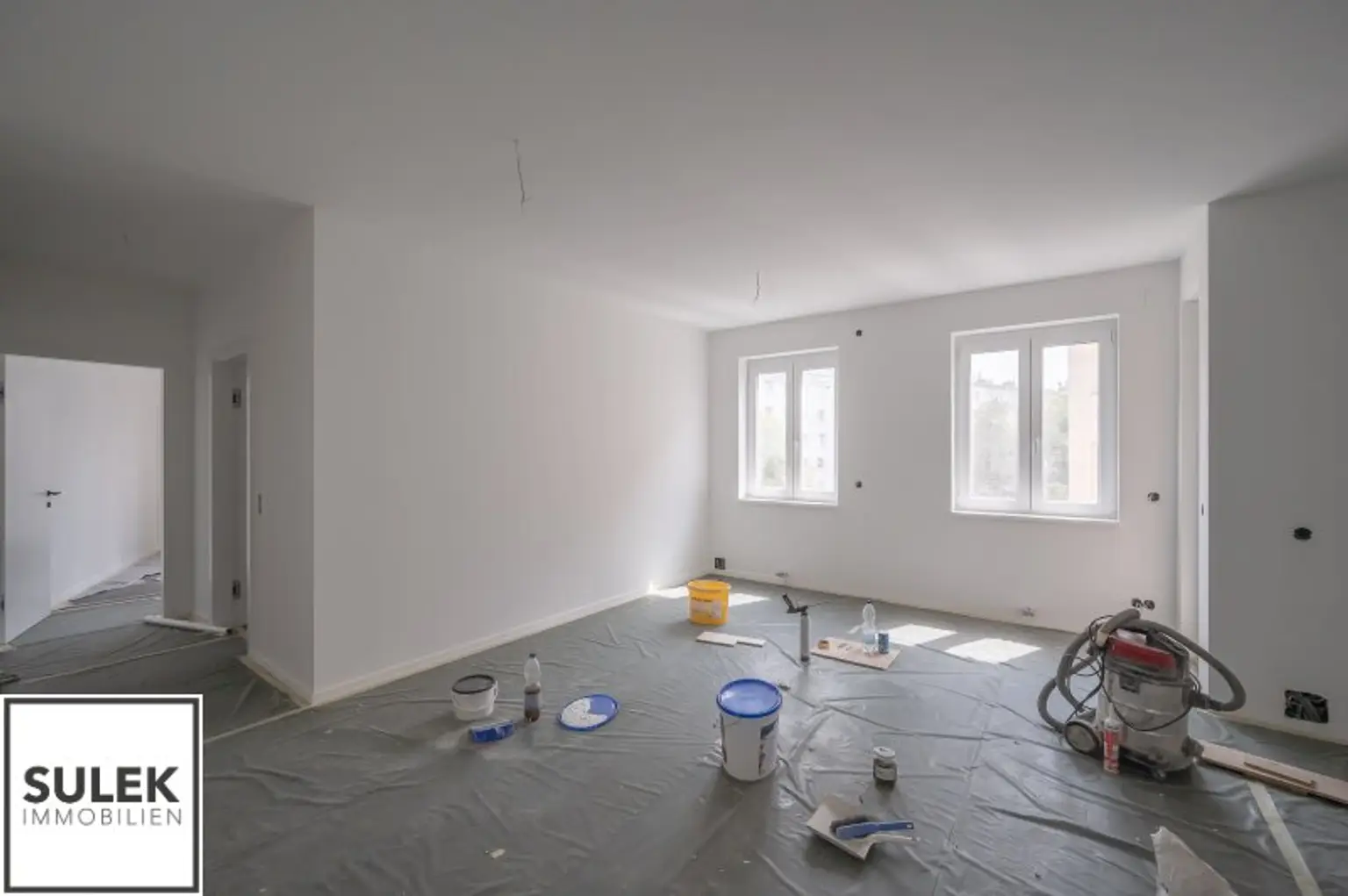 Erstbezug nach Generalsanierung in der Taborstraße 63 - perfekt angebunden: 2 Zimmer + Wohnküche + Balkon