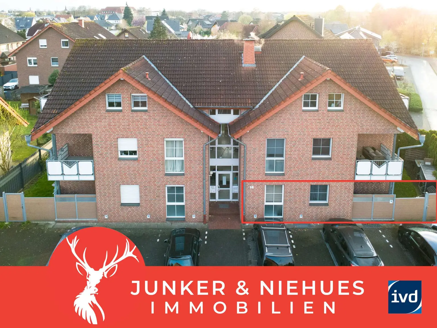 Rietberg: Charmante 3-Zimmer-Wohnung mit Sonnenterrassen und Garten – ideal für Familie oder Anleger