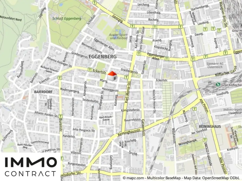 Geolyzer Kartenausschnitt