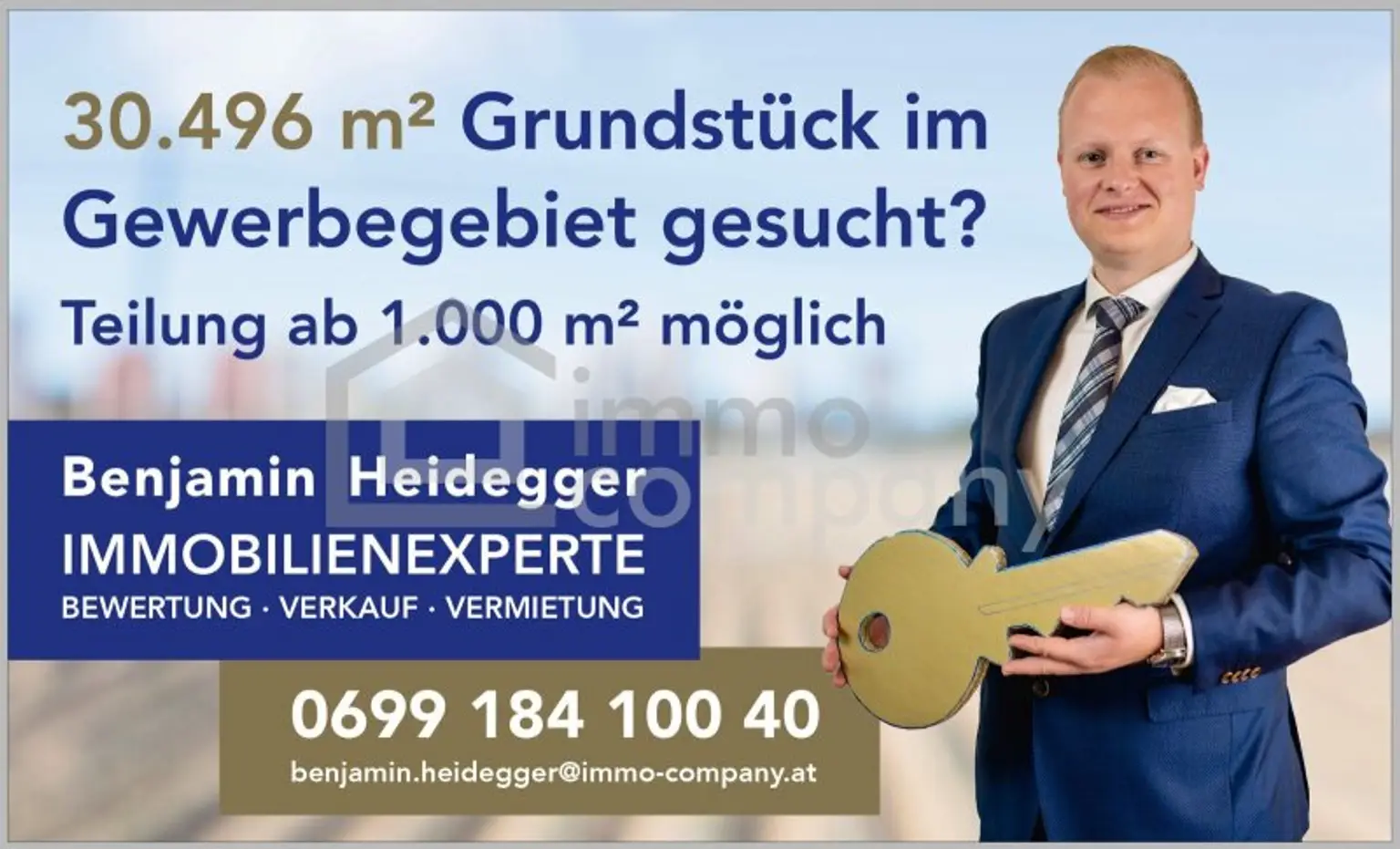 Werde jetzt Teil des Wirtschaftstandortes Mannersdorf/Leithagebirge - Betriebsgrundstücke bis zu 30.496m² stehen zur Verfügung!