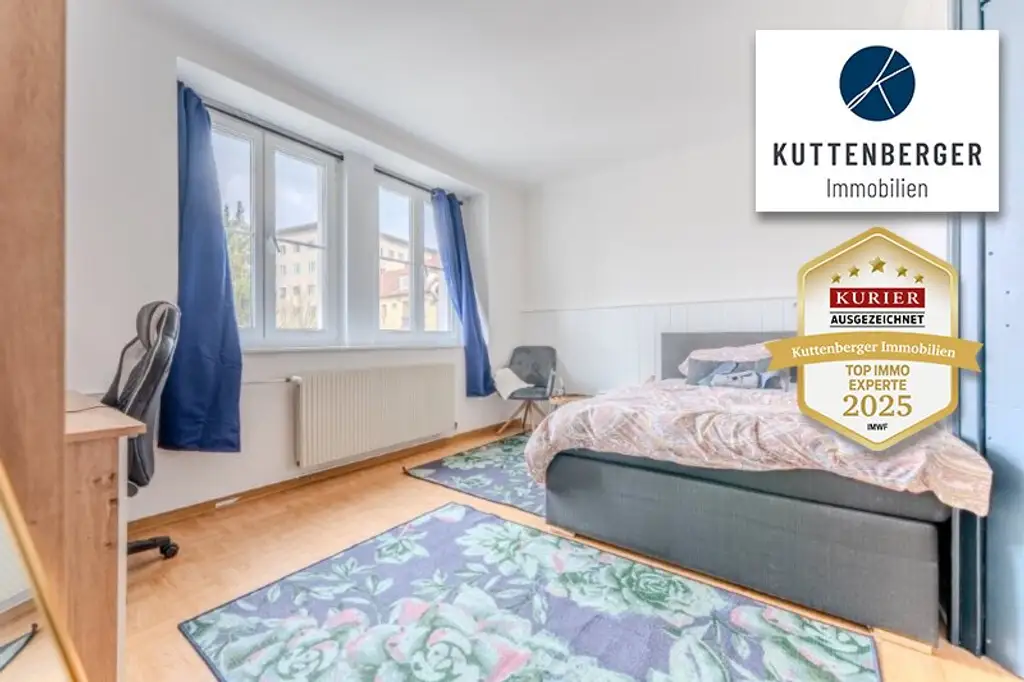 Attraktive 3-Zimmer-Anlegerwohnung mit Balkon im Stadtzentrum