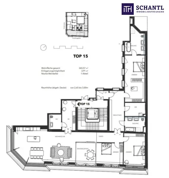 Palais der Superlative – 265m² Luxusresidenz im Herzen der Wiener Innenstadt