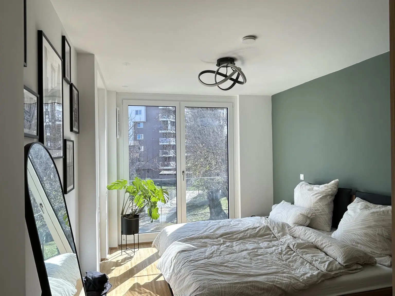 Schlafzimmer zum Schrickpark