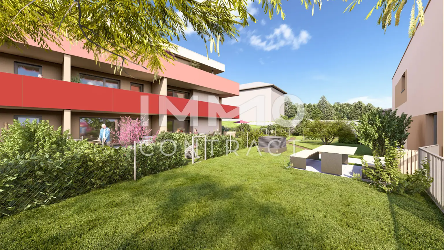 ** Anleger aufgepasst ** - Ideale 1,5 Zimmer Wohnung mit kl. Garten in den STADTTERRASSEN PEUERBACH - provisionsfrei!