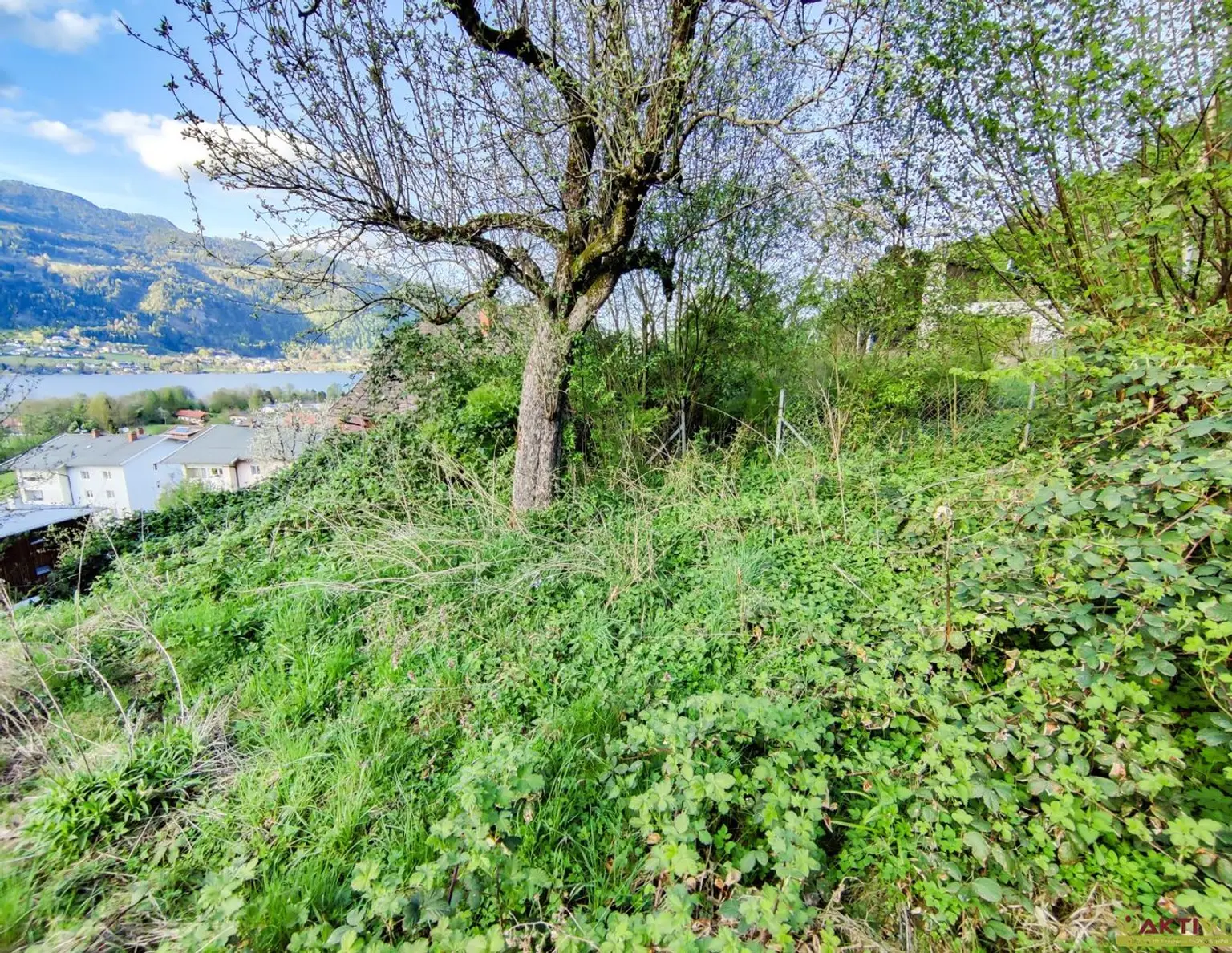 Kleingarten mit Seeblick auf den Ossiacher-See. - Nur 3 Stück verfügbar: Schnell anfragen!