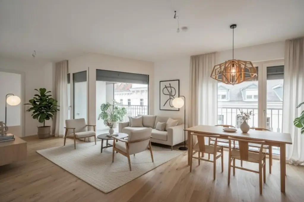 ++MOLLARD 50++ Großartige 2-Zimmer-Wohnung mitten im Herzen der Stadt (1/5)