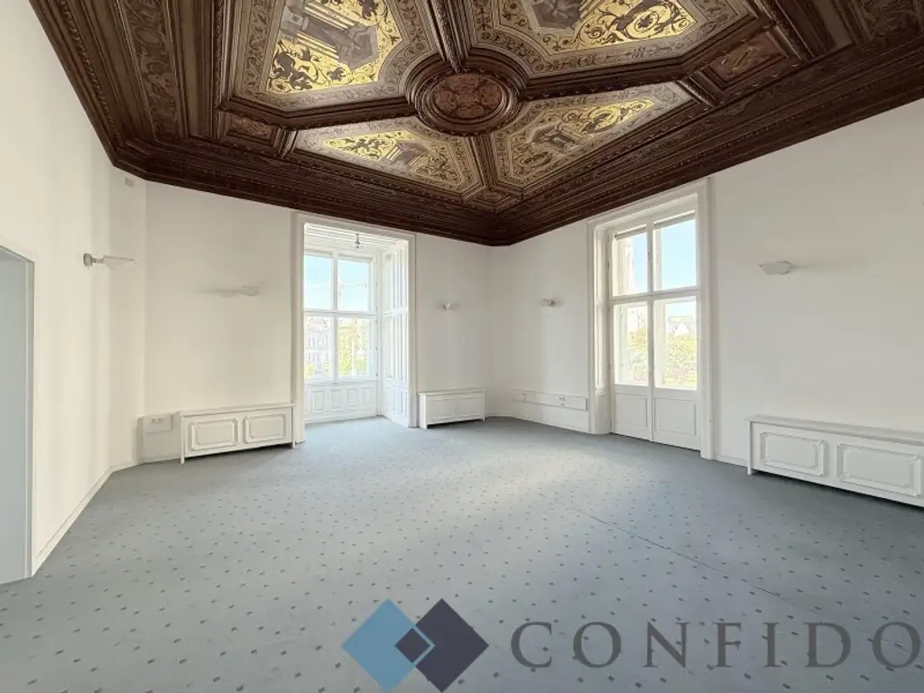 Dieses Büro ist ein Statement - Eine ganze Etage in prestigeträchtiger Lage beim Schottentor!