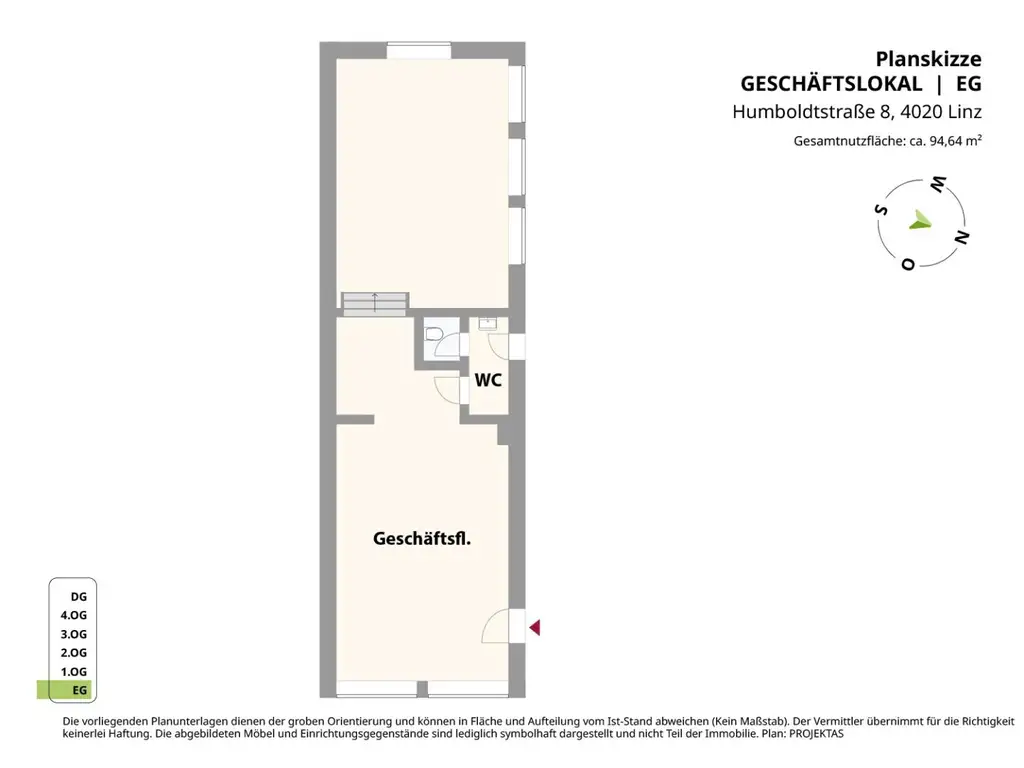 Geschäftslokal mit grossem Schaufenster Nähe Hessenplatz zu verkaufen!