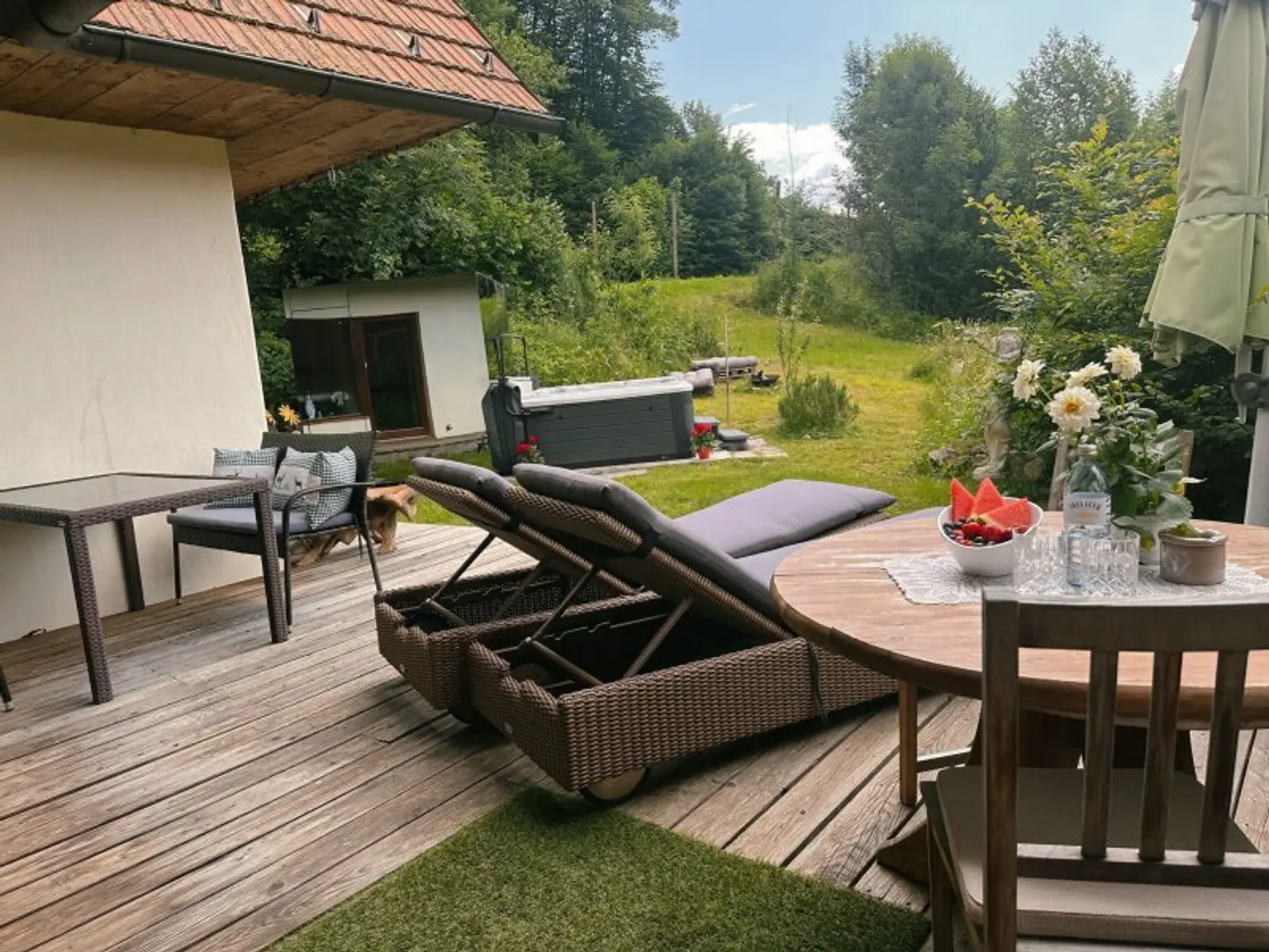 Modern trifft Neu! Schönes Landhaus mit Whirlpool und Sauna!