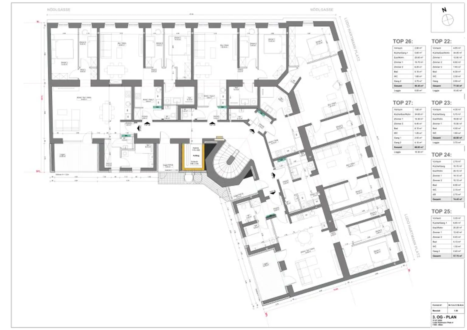 NEUES PROJEKT „LH4“ - U6 THALIASTR. / NÄHE STADTHALLE / PARKLAGE - Topsanierte Altbauwohnung / Erstbezug