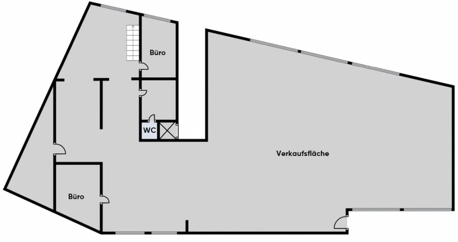 Grundriss ohne Maßstab