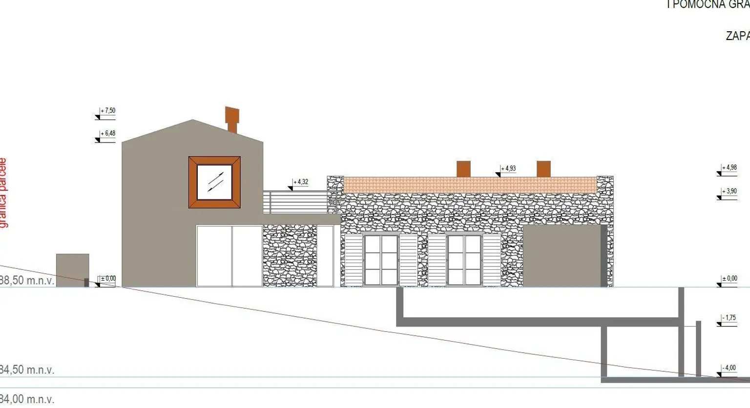Haus West Ausrichtung Musterphoto