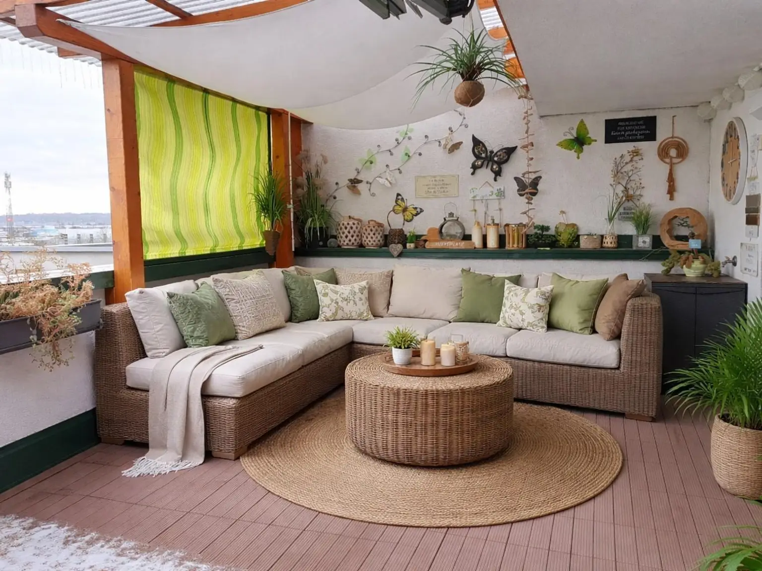 Dachterrasse Visualisierung