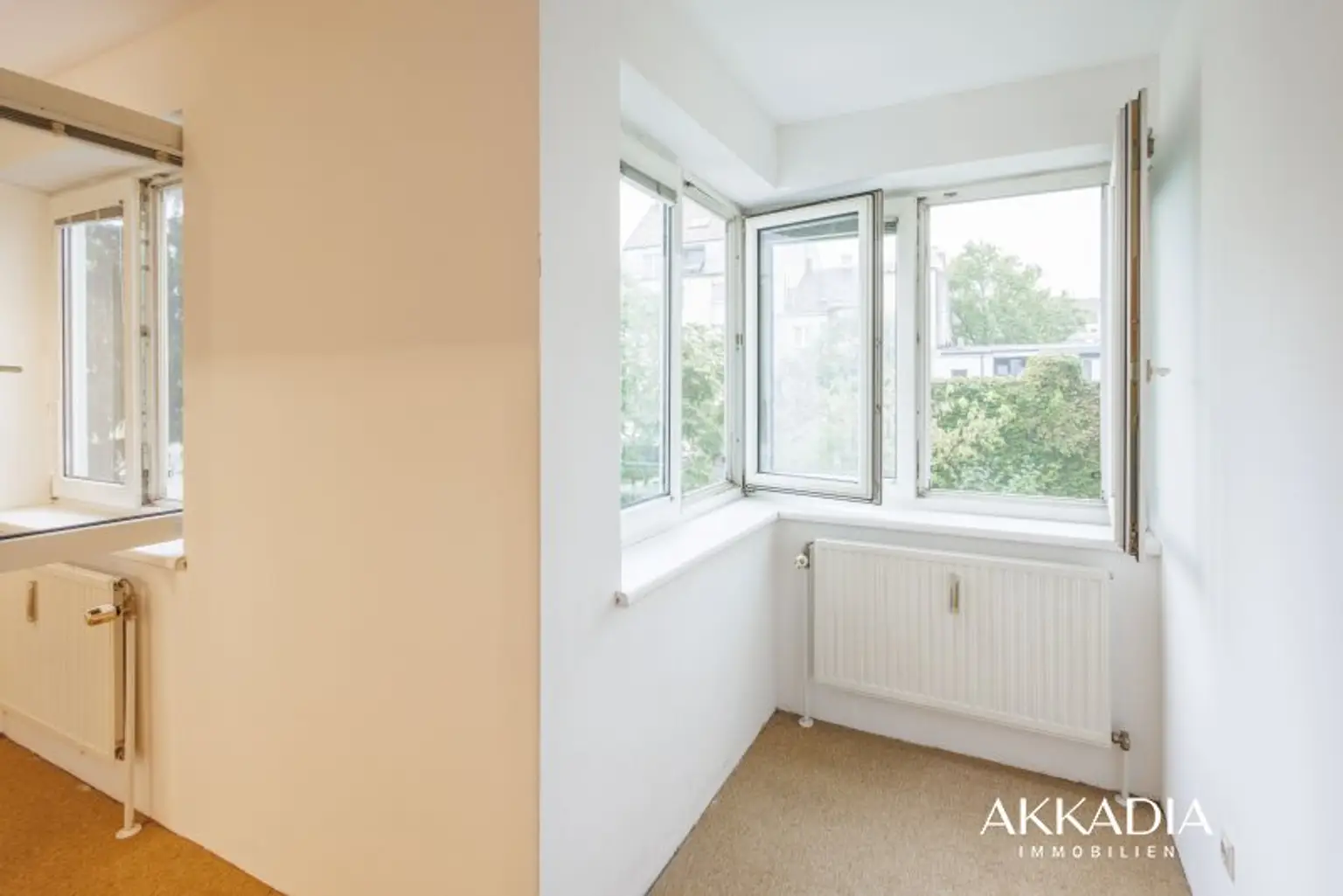 Ruhige 2-Zimmer-Wohnung mit Gartenblick und Garagenplatz