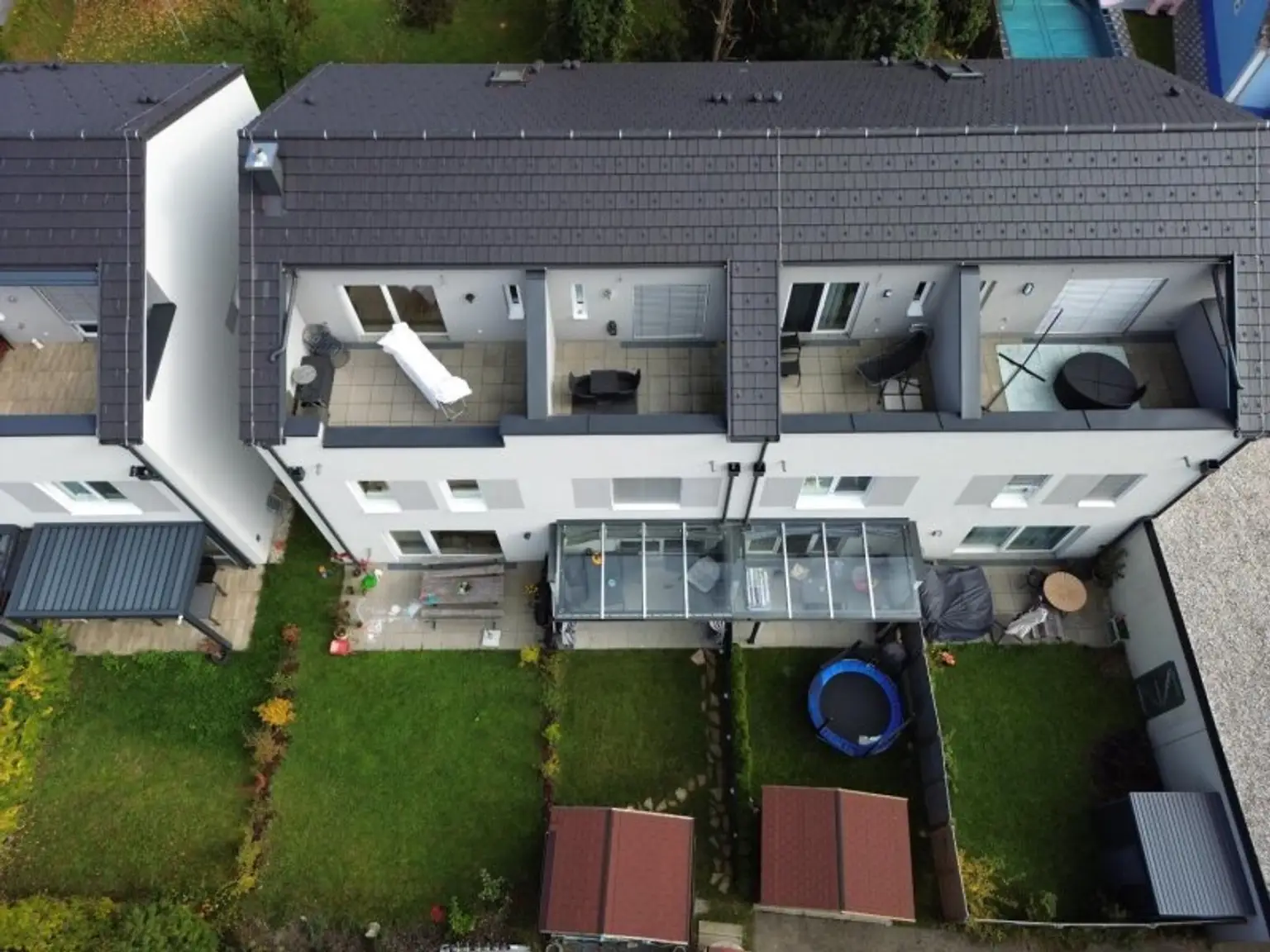 Garten Terrasse und Dachterrasse