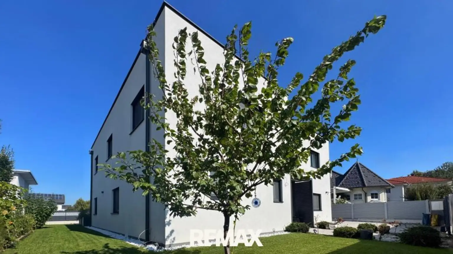 Haus seitliche Ansicht