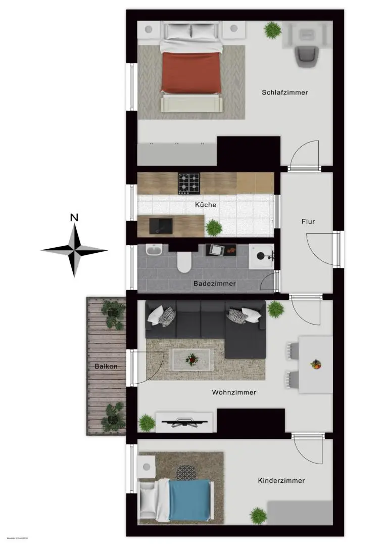 "Wohlfühlen" - 3,5-Zimmer-Wohnung in Schwarzach im Pongau!