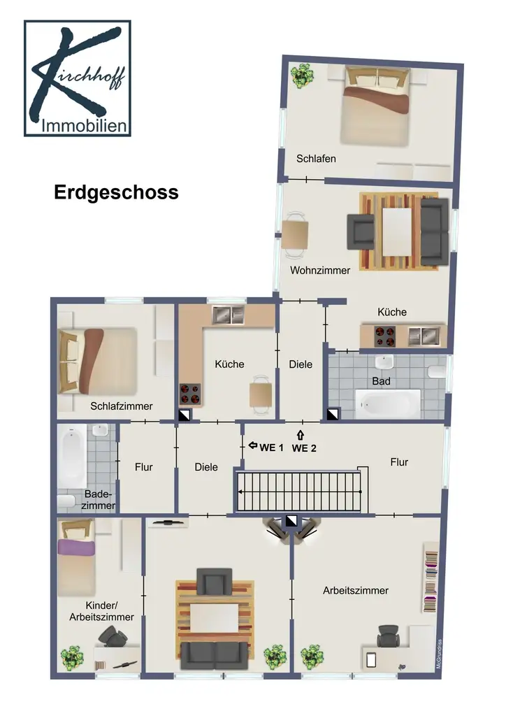 Grundriss Erdgeschoss 1