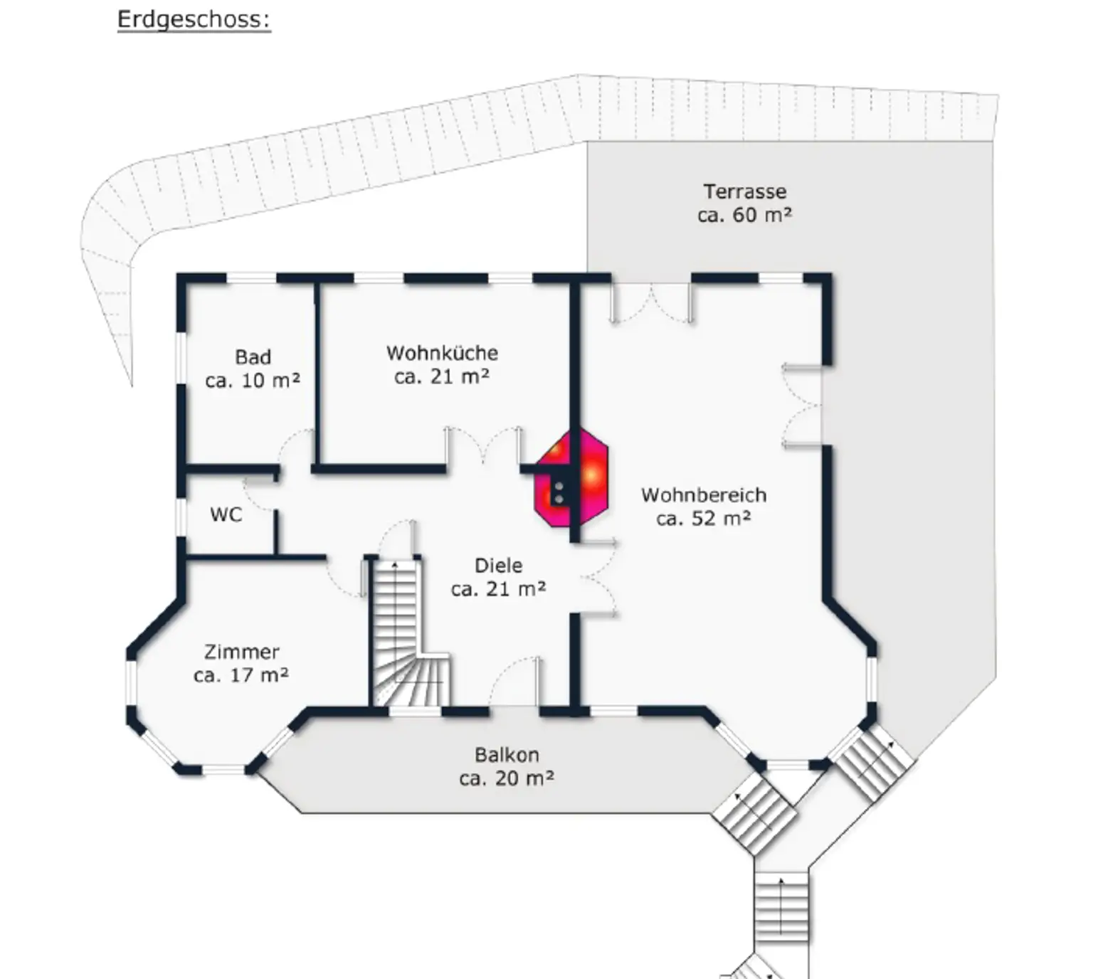 Durchatmen und Abschalten - Großzügige Familienvilla mit viel Platz und Ruhe mitten im Grünen