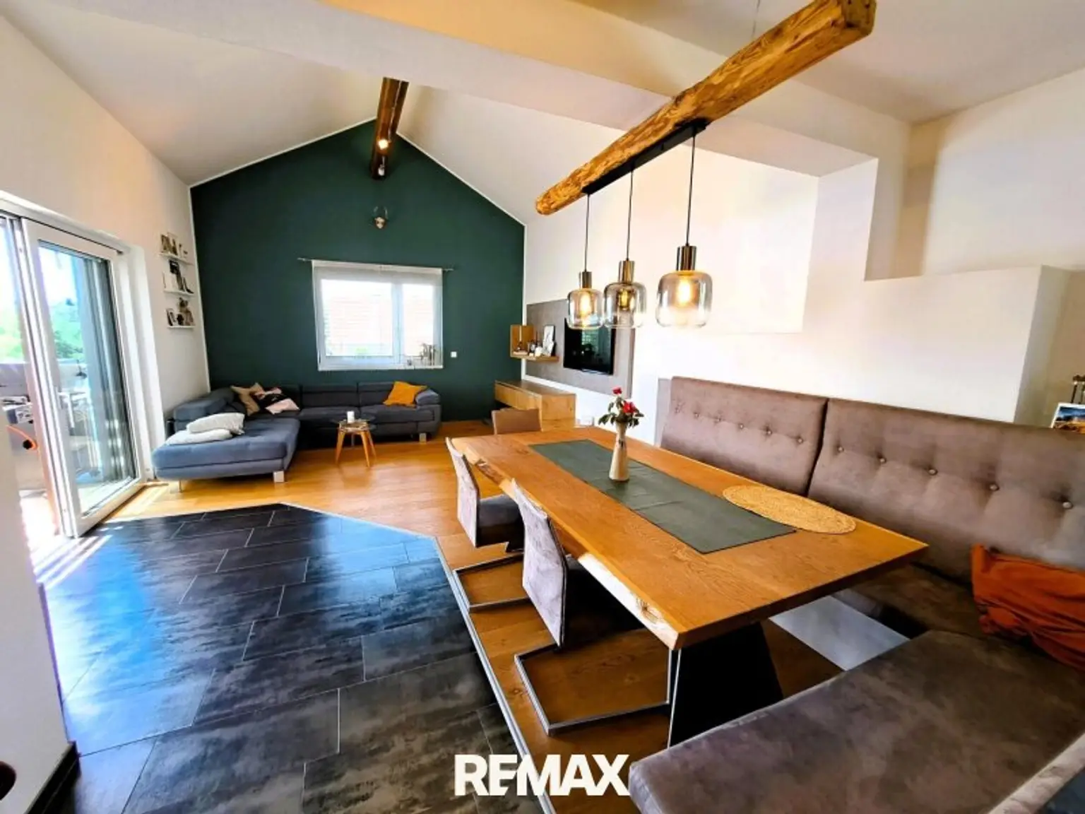 OG - offener Wohn-Essbereich