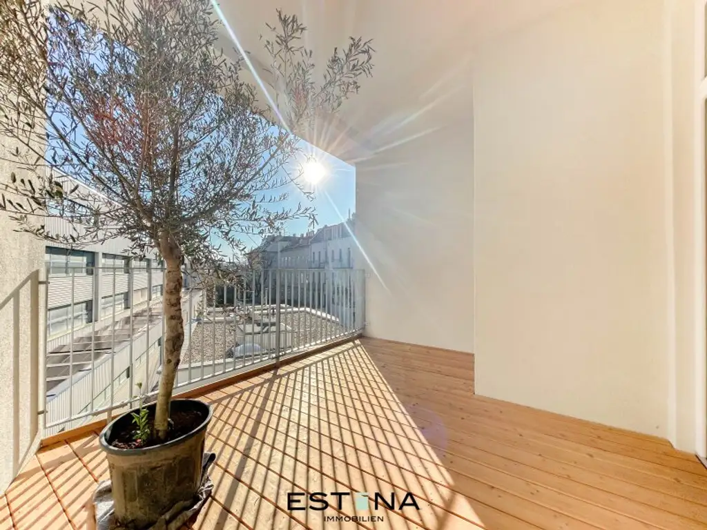 Stilvolle 3-Zimmer-Wohnung mit separater Küche in begehrter Grünruhelage nahe Gustav-Klimt-Park