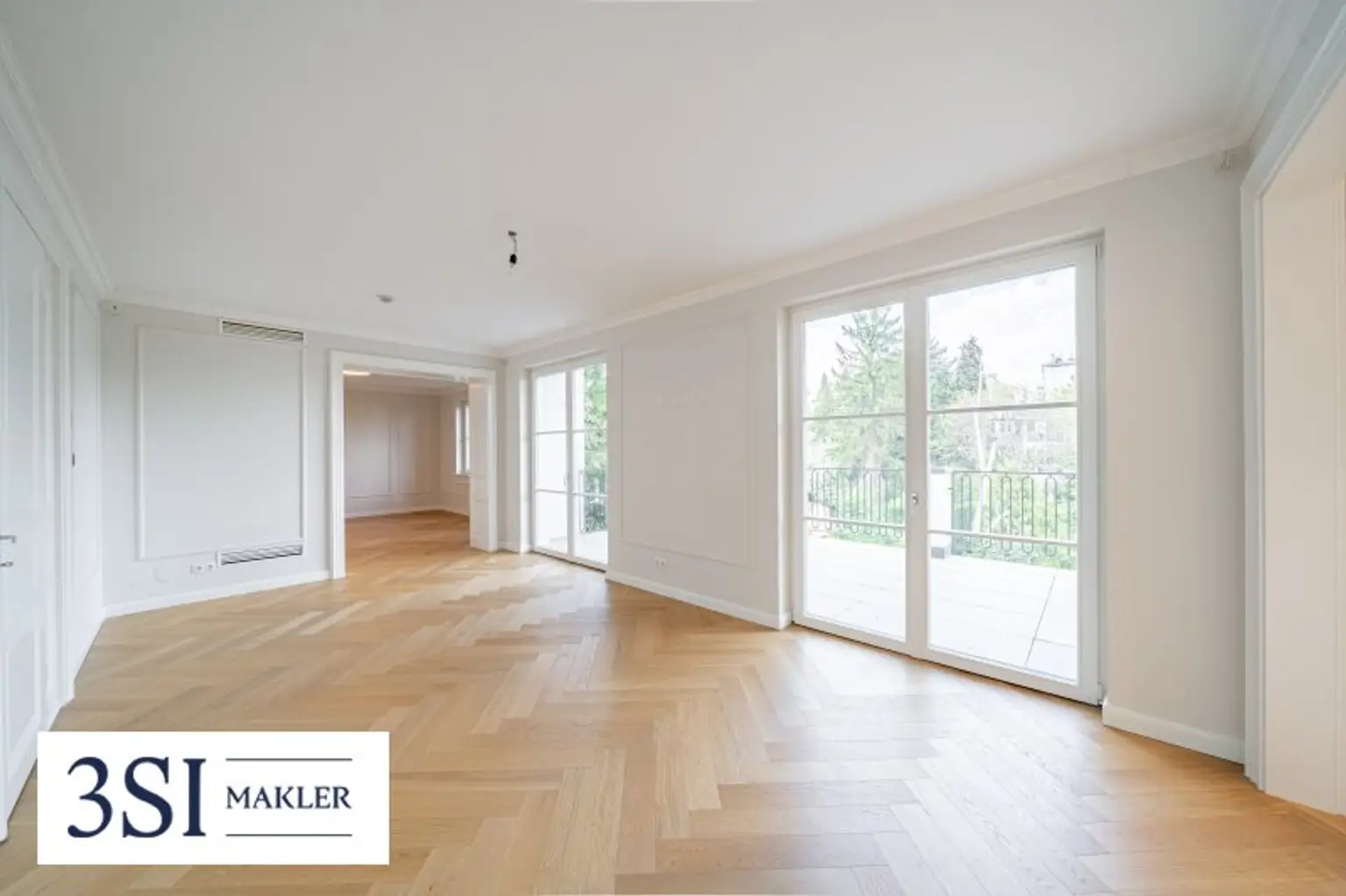 Luxus, Privatsphäre und modernste Eleganz vereint - Architektonisches Juwel in exklusiver Grünruhelage des 19. Bezirks