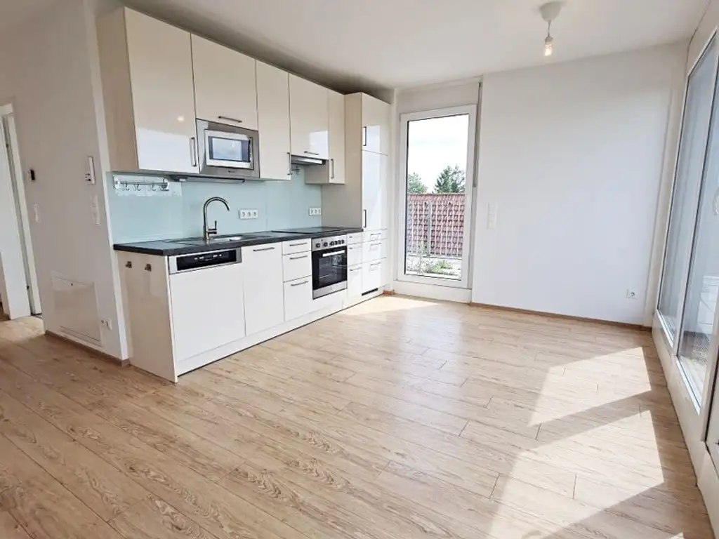 NEUBAU-RENDITEOBJEKT IM GRÜNEN, freier Mietzins, 10 Wohneinheiten mit Freiflächen, 5 Stellplätze, 748 m2 Grundstück, Aspern, U2-Nähe