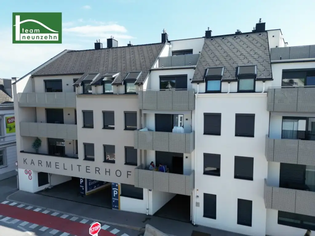Hofseitige Ausrichtung und tolle Ausstattung in idealer Lage! Karmeliterhof - Neubauwohntraum beim Rathausplatz