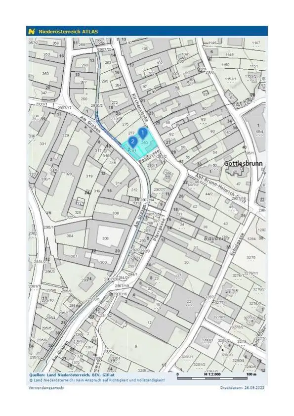 Großzügiges Grundstück im Ortskern