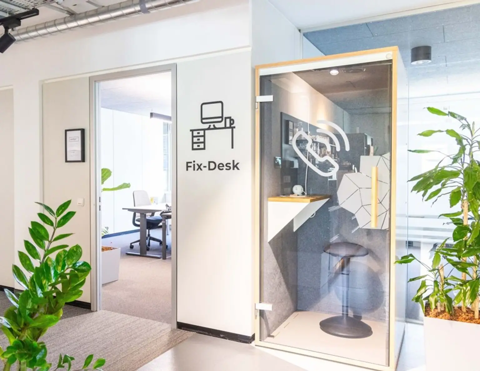 Büroflächen und Co-working - Lassallestraße 7B, 1020 Wien!