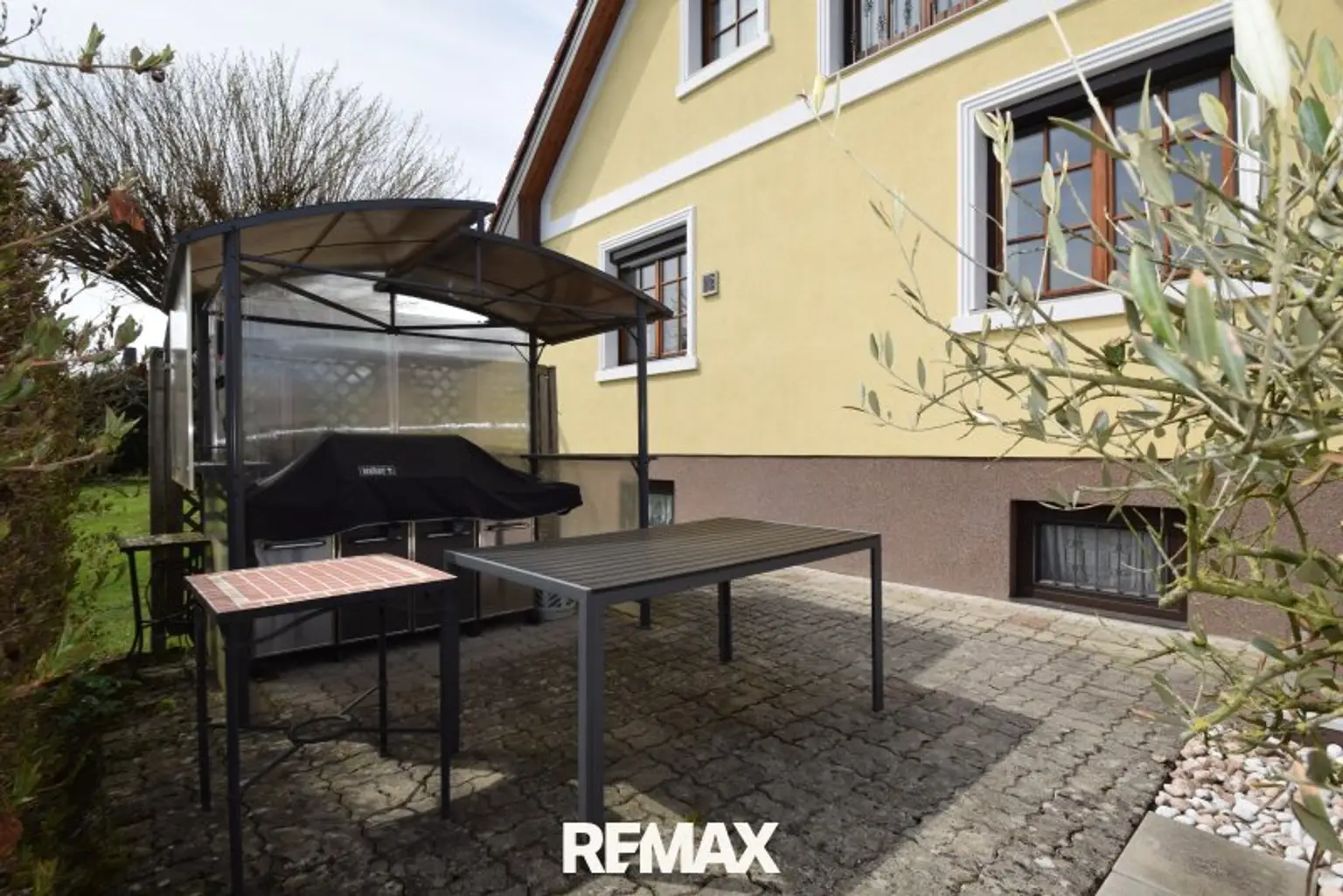 Grillplatz im Garten