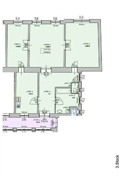 4-Zimmer Wohnung mit herrlichem Altbau-Flair | großzügig | sehr guter Grundriss | sanierungsbedürftig