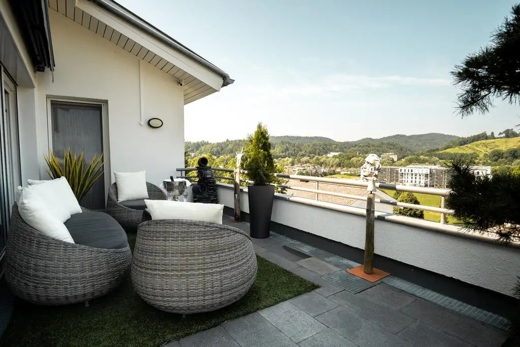 Exklusive Penthouse-Maisonette am Spitalberg in Klagenfurt