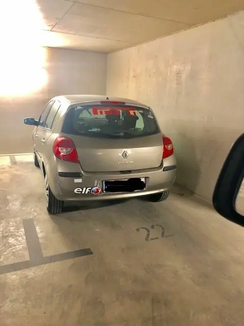 zugeteilter Parkplatz Nr. 22