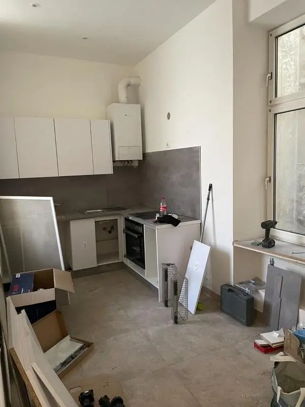 Küche vor Fertigstellung