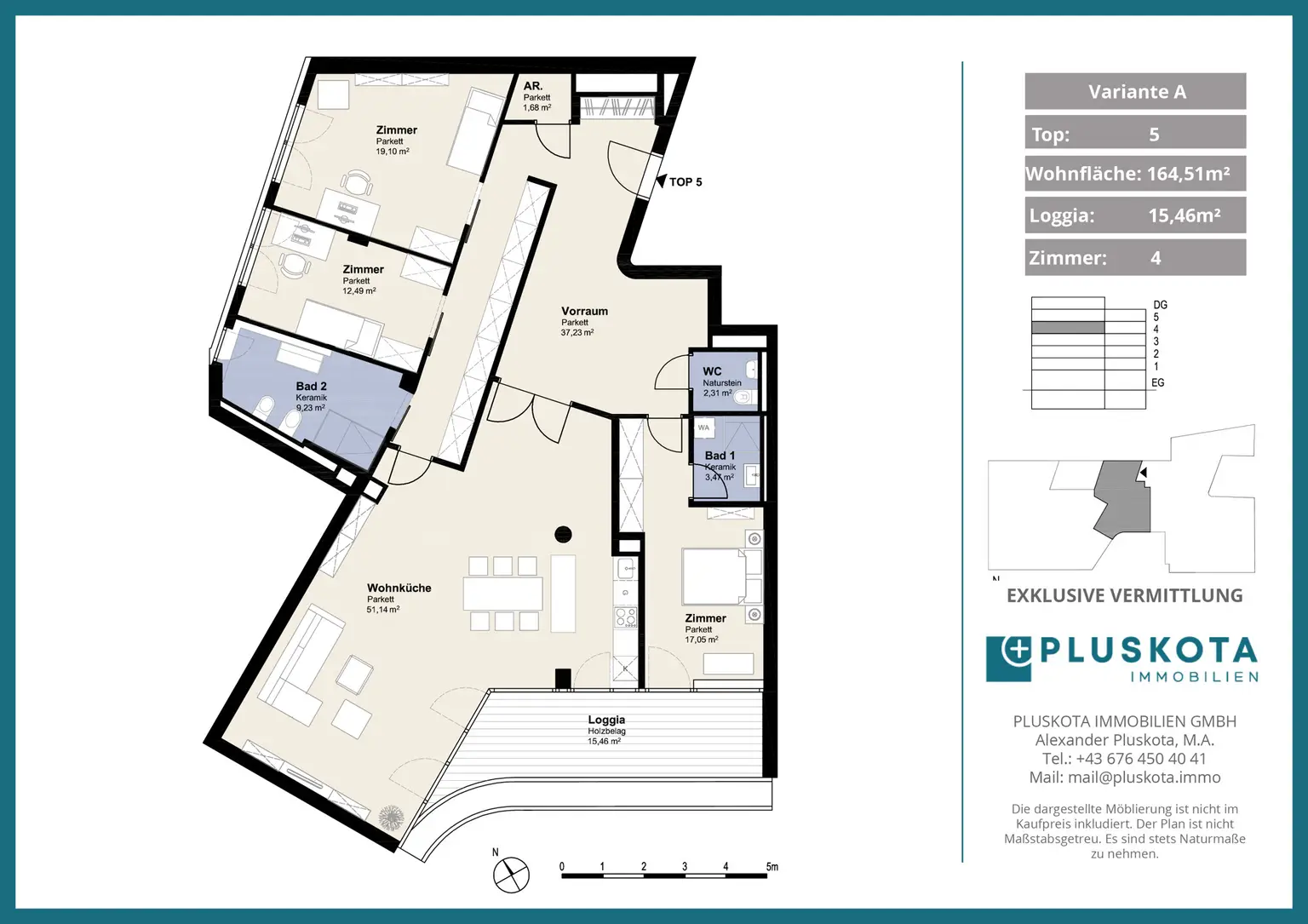 Grundriss Variante A